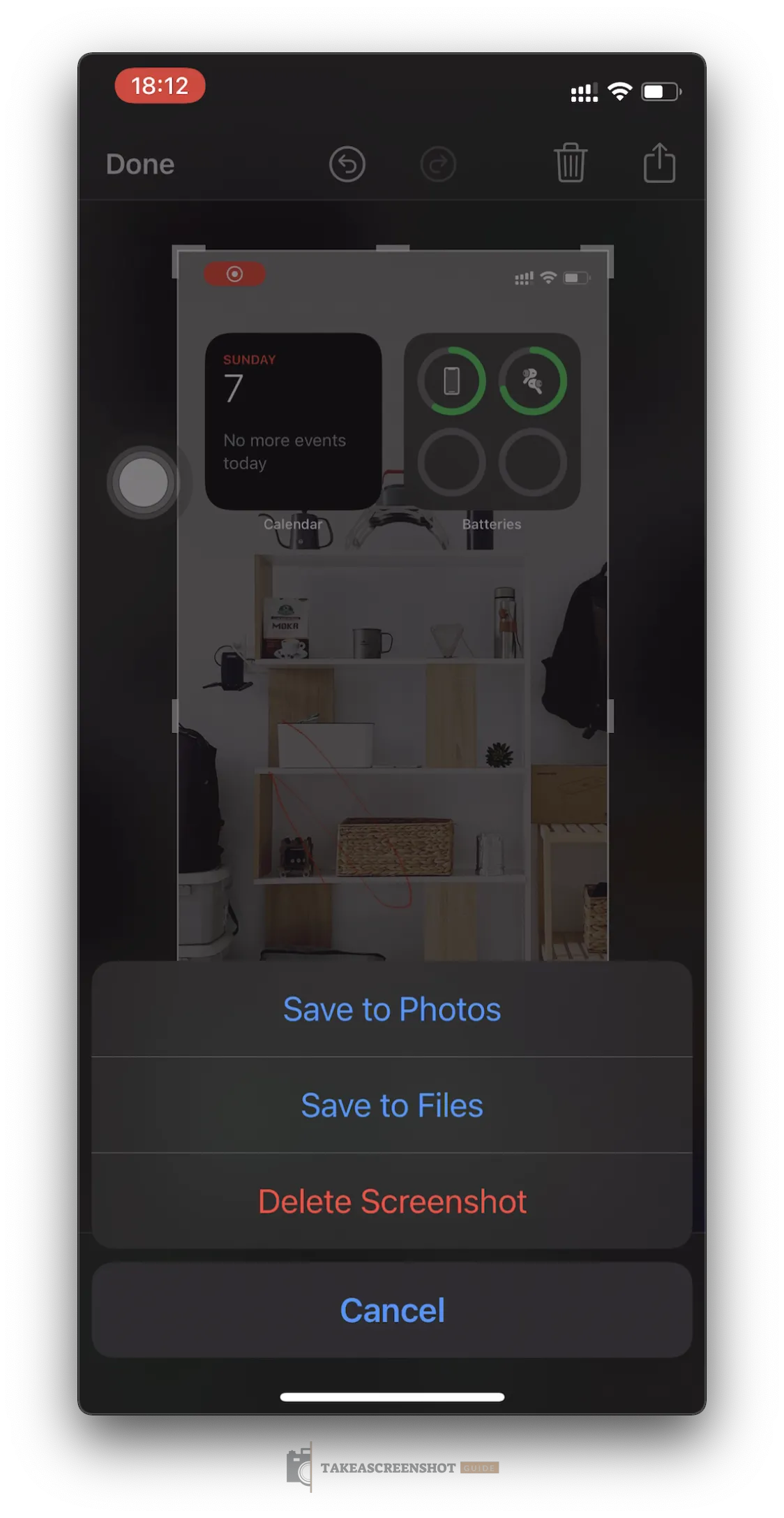 take a screenshot iphone 12